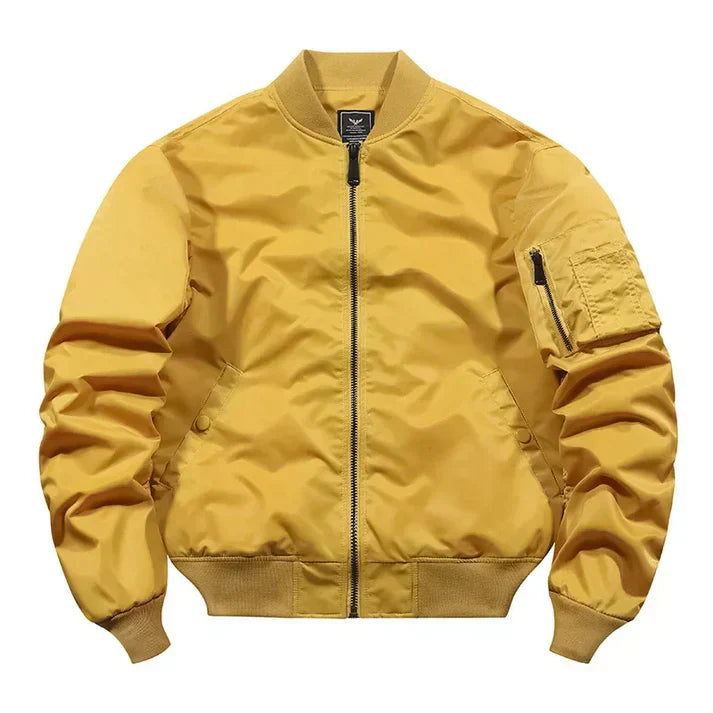 Timoteo | Zeitlos Klassischer Pilot Bomber Herrenjacke
