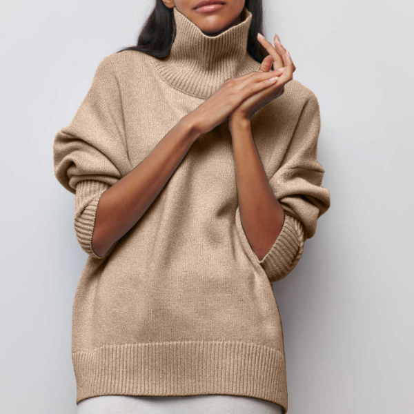 Ruth | Damen Oversized Rollkragenpullover | Winter