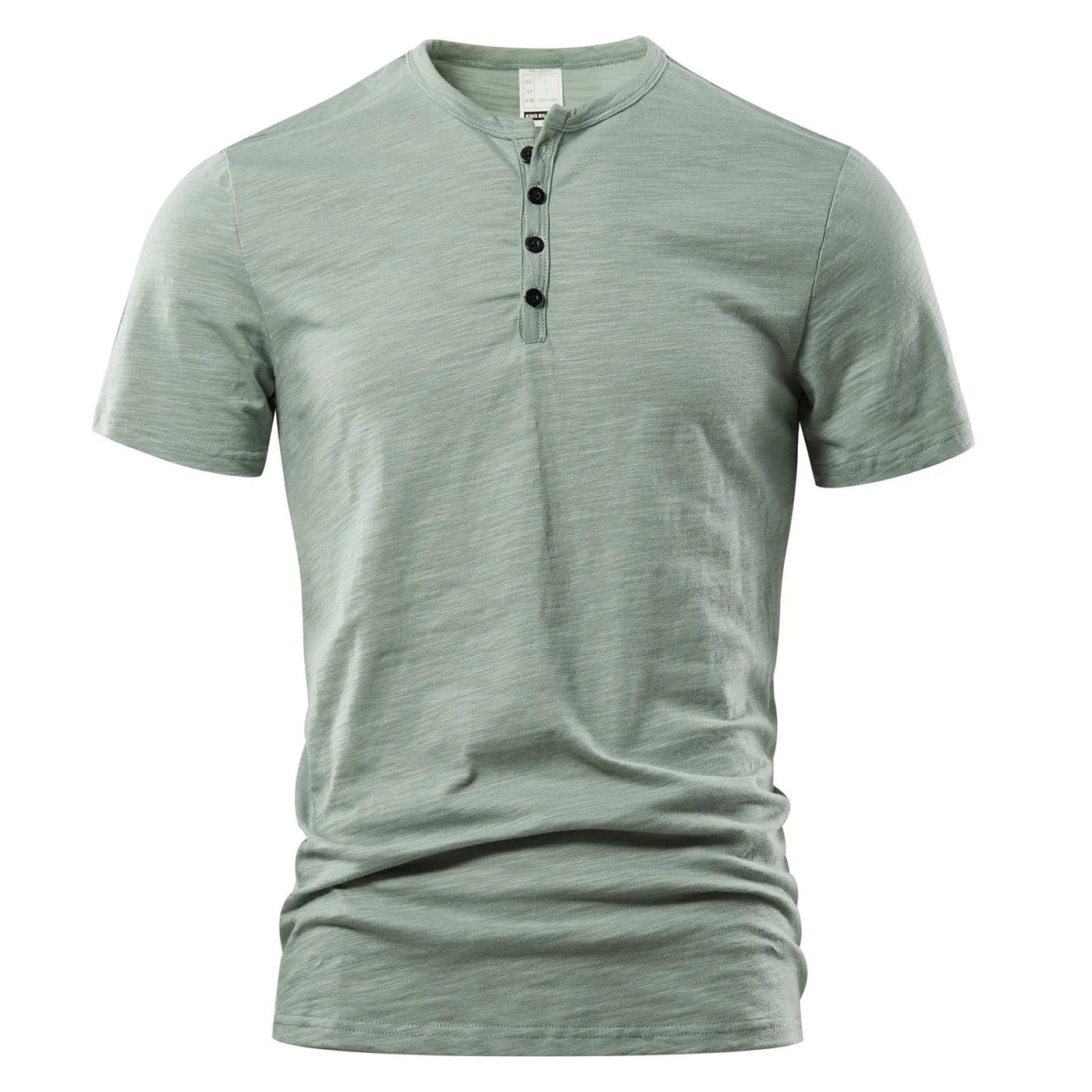 Herren Lässig Henley T-Shirt | Klassisch