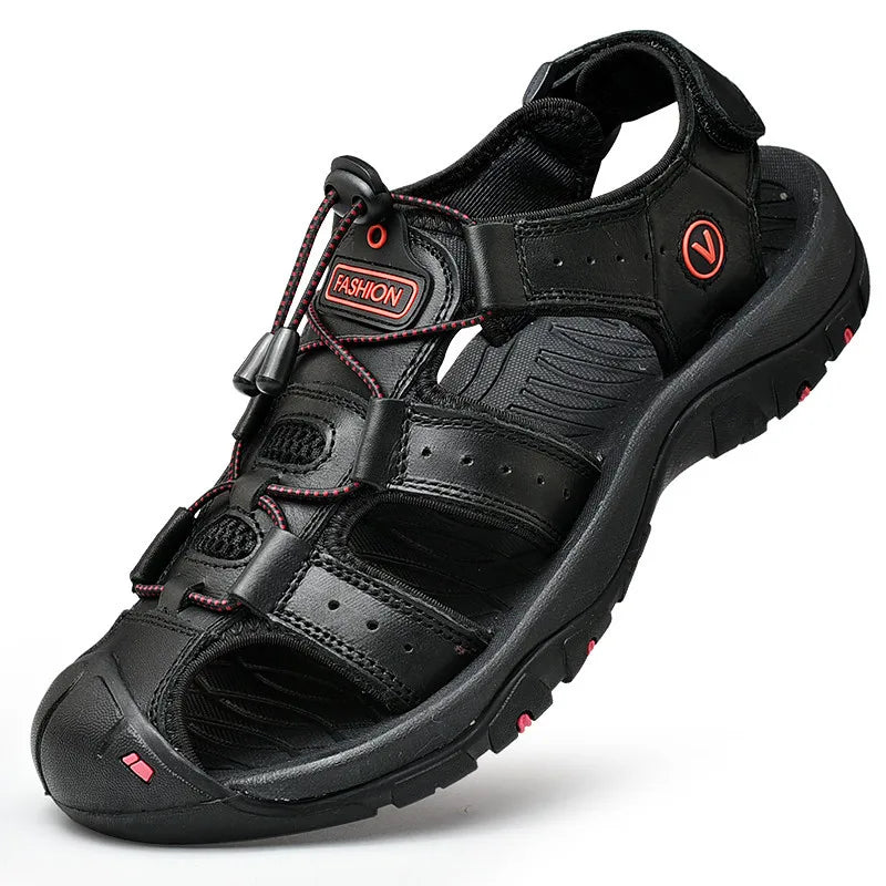 VITORIO - HERREN LEDERSANDALEN