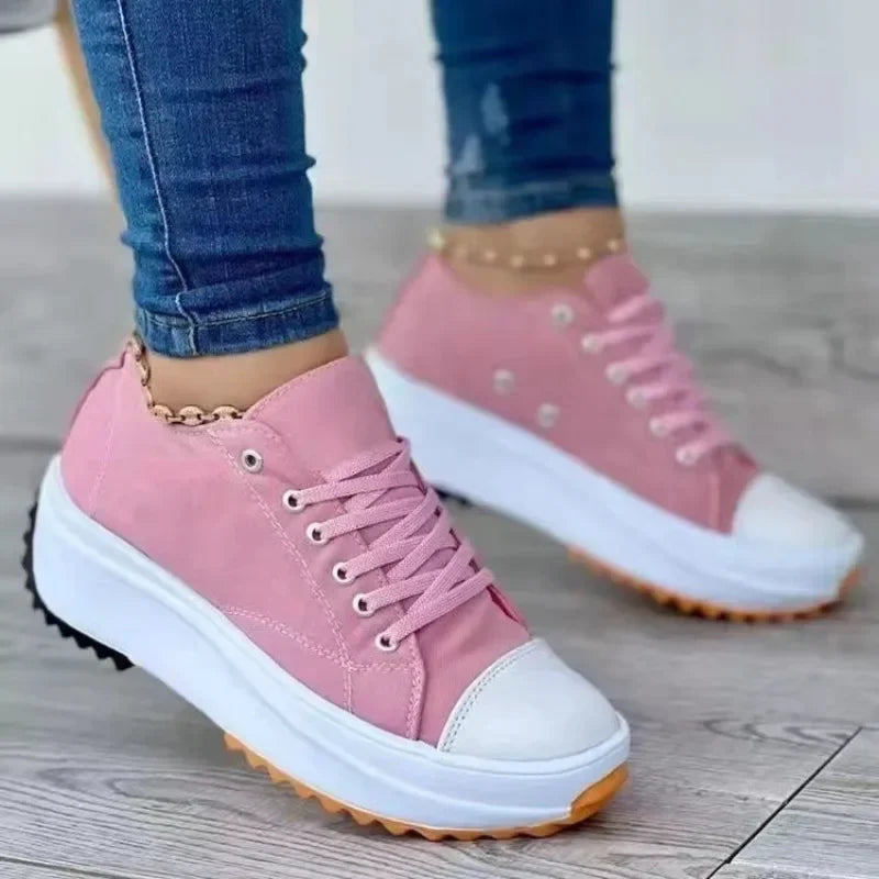 RAQUEL™ - PREMIUM  PLATEAU SNEAKERS