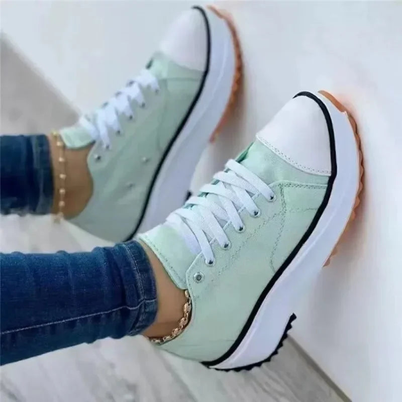 RAQUEL™ - PREMIUM  PLATEAU SNEAKERS