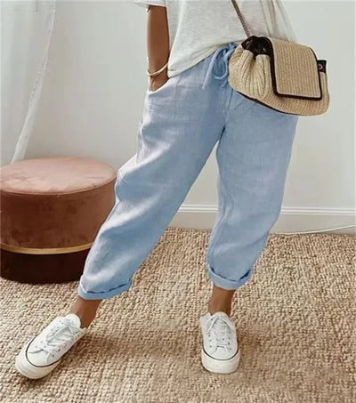 EMILY HOSE AUS BAUMWOLLEINEN