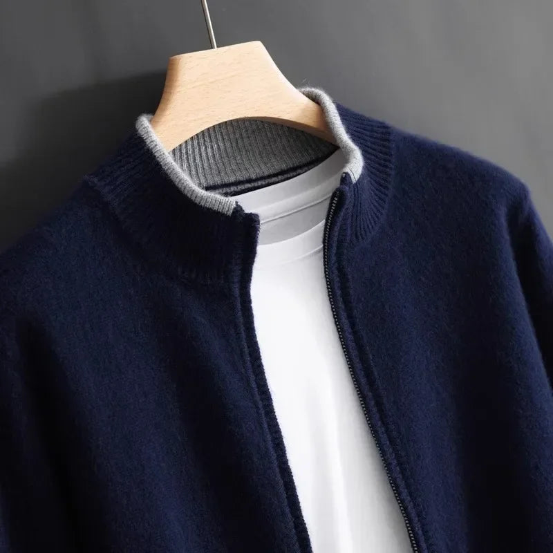 KASCHMIR REIẞVERSCHLUSSJACKE
