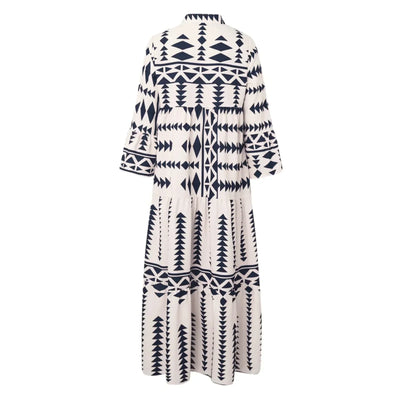 Riviera – Sommerliches Midi-Kleid mit eleganter Note