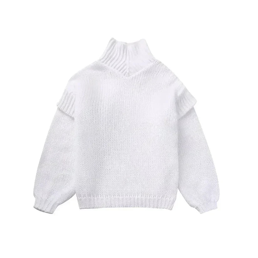 Mariella | Übergroßer gestrickter Damen-Rollkragenpullover
