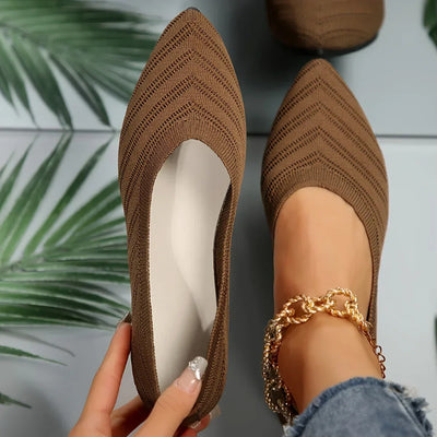 Rhia – Leichte Strick-Slipper