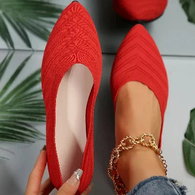 Rhia – Leichte Strick-Slipper