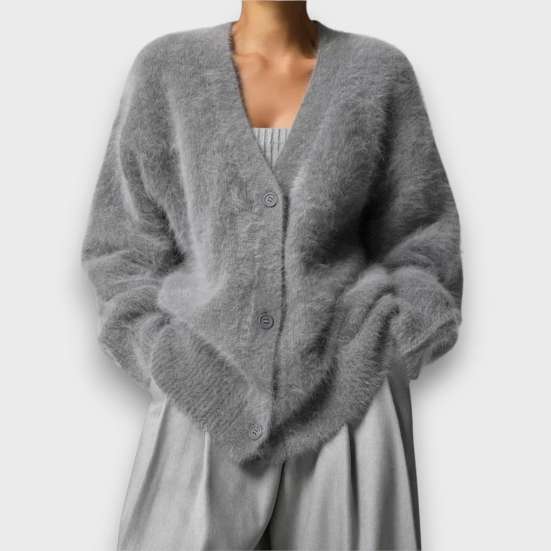 Laria – Kuscheliger Cardigan mit klassischem Schnitt