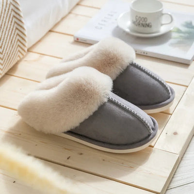 WARM GEFÜTTERTE PANTOFFELN