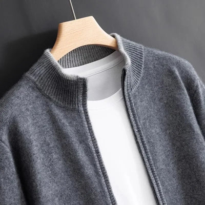 KASCHMIR REIẞVERSCHLUSSJACKE