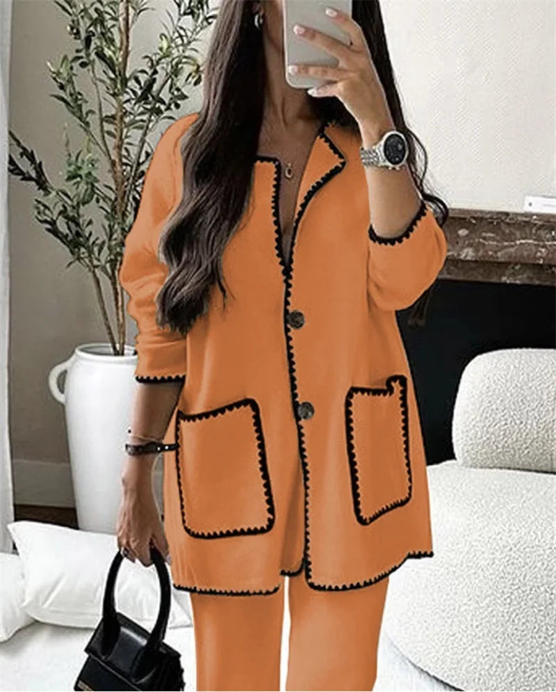 Astrid | Elegantes Relaxed Fit Damen-Set