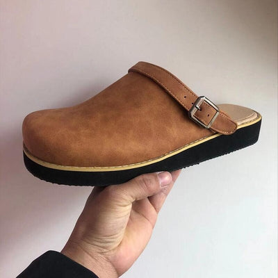 GAVIN™ | Handgefertigte Lederclogs