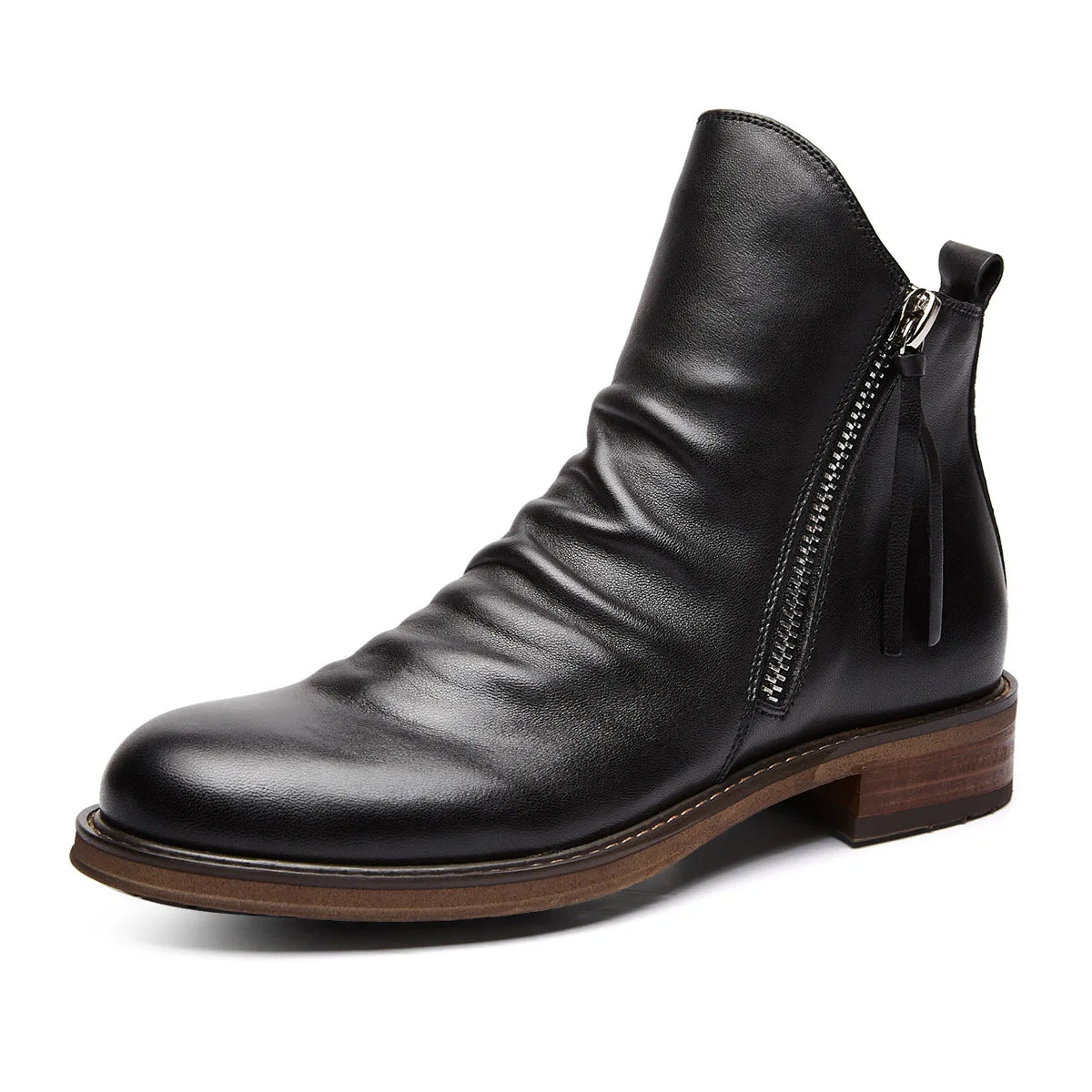 MARTIN™ | Lederstiefeletten mit Reißverschluss