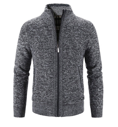 Ewald | Mühelos geschichtete Strickjacke für Herren