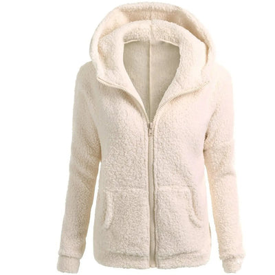 KARLA KAPUZENPULLOVER AUS DICKEM FLEECE