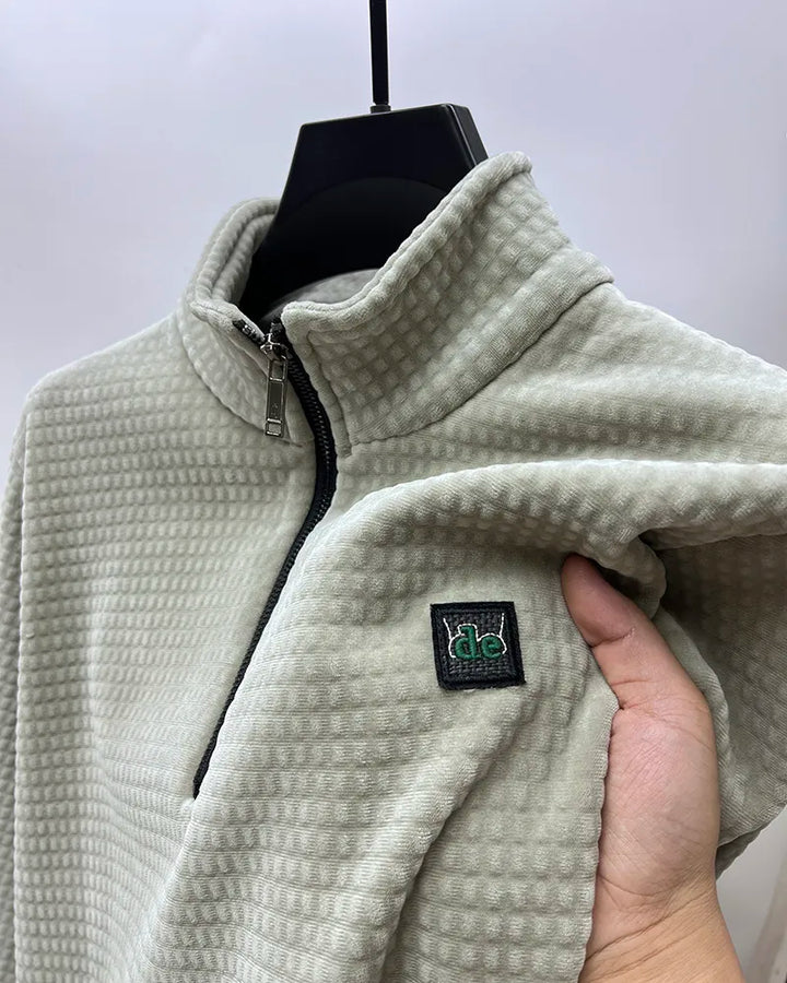 Sandro | Gemütlicher Eleganter Herren-Halbzip-Pullover