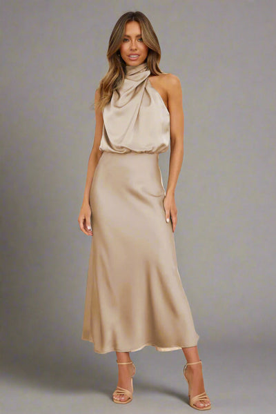 CHIARA™ | Satin-Kleid für elegante Anlässe