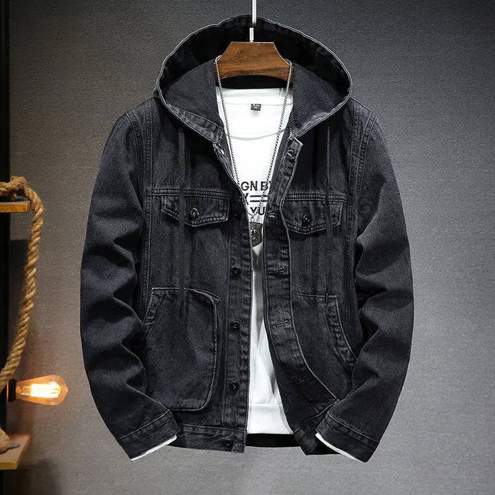 Jacques | Vintage Herrenjacke mit Kapuze