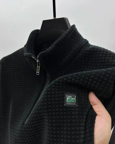 Sandro | Gemütlicher Eleganter Herren-Halbzip-Pullover