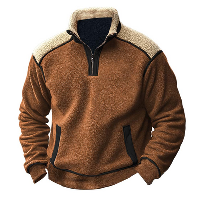 OUTLANDER PULLOVER MIT VIERTELREISSVERSCHLUSS
