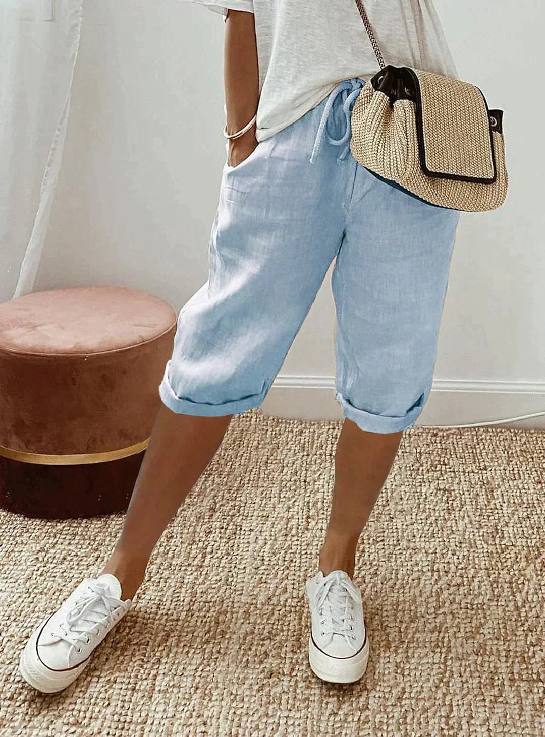 Cara | Zeitlos Leichte Eleganz Damen Leinenhosen
