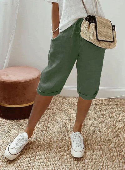 Cara | Zeitlos Leichte Eleganz Damen Leinenhosen