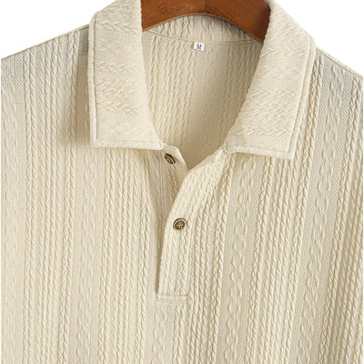 Gestricktes Herren Langarmshirt