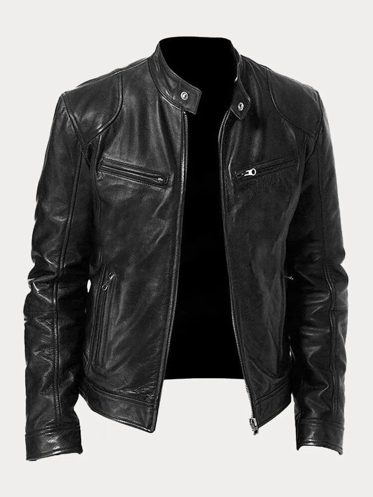 Rob | Stilvolle Lederjacke für lässige Looks