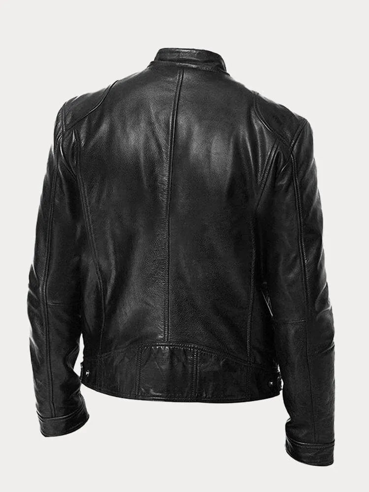 Rob | Stilvolle Lederjacke für lässige Looks