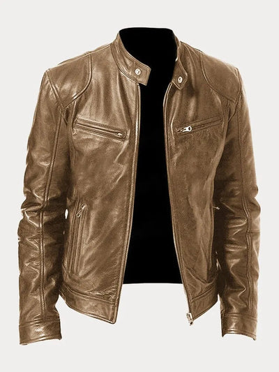 Rob | Stilvolle Lederjacke für lässige Looks