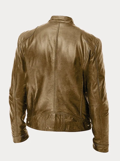 VITALI™ -  STILVOLLE LEDERLOOKJACKE