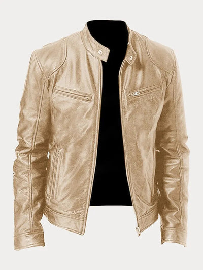Rob | Stilvolle Lederjacke für lässige Looks