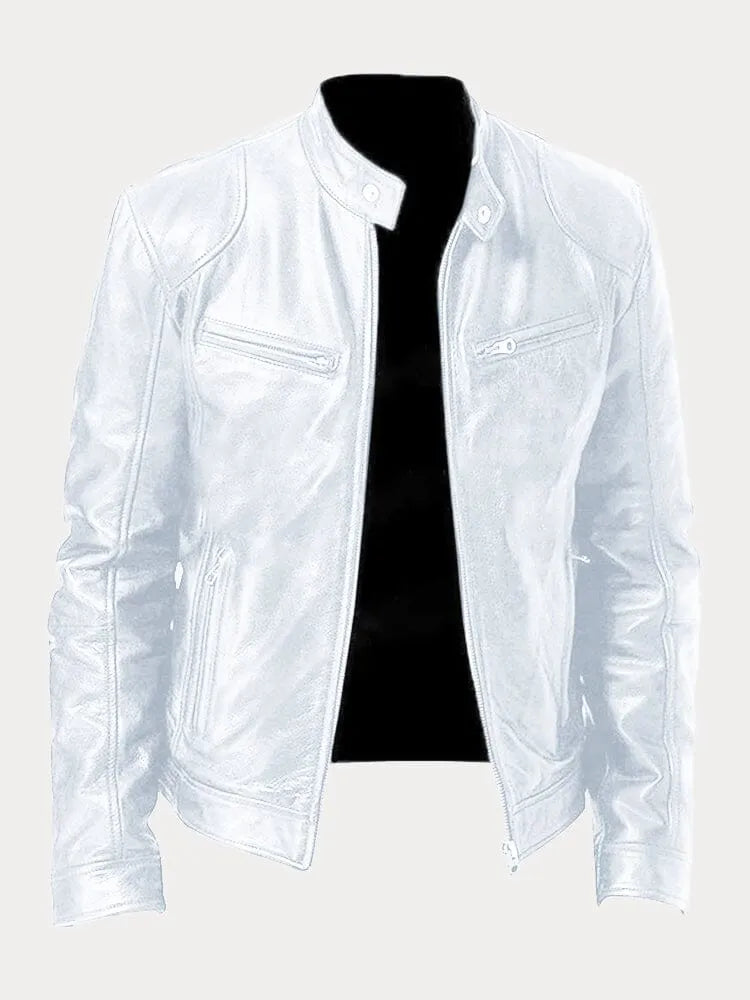 Rob | Stilvolle Lederjacke für lässige Looks