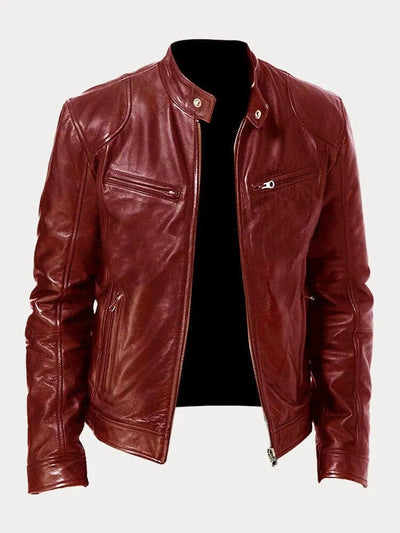 Rob | Stilvolle Lederjacke für lässige Looks