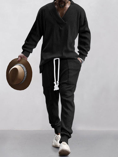 BEQUEME GERIPPTE SET
