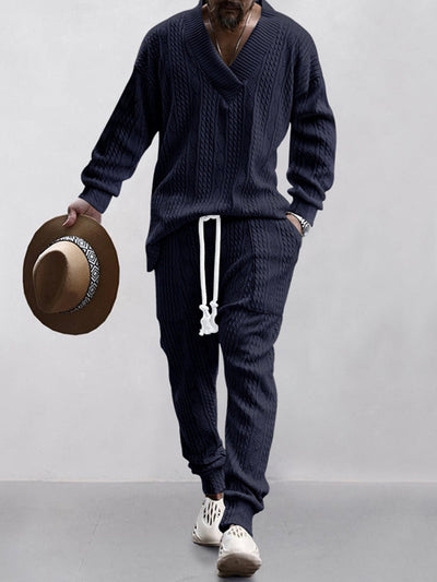 BEQUEME GERIPPTE SET