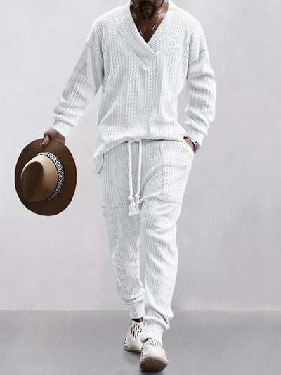 BEQUEME GERIPPTE SET