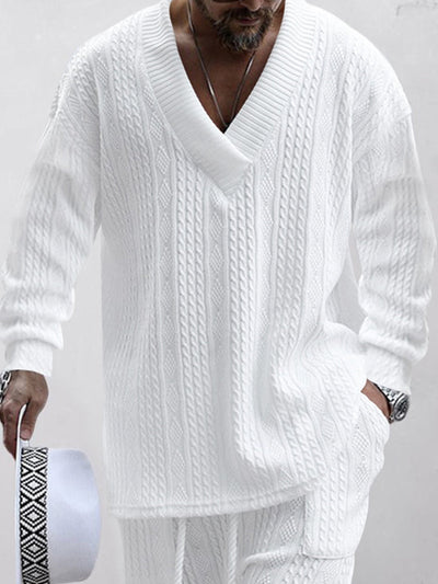 BEQUEME GERIPPTE SET