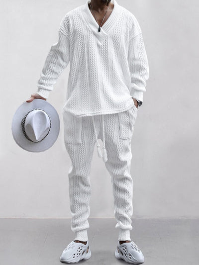 BEQUEME GERIPPTE SET