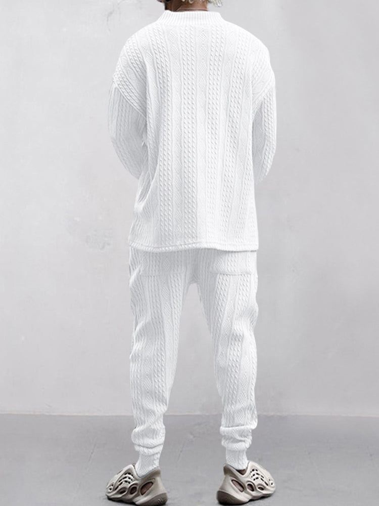 BEQUEME GERIPPTE SET