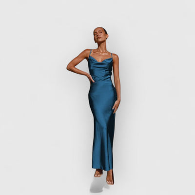 Daira | Elegantes Satinkleid