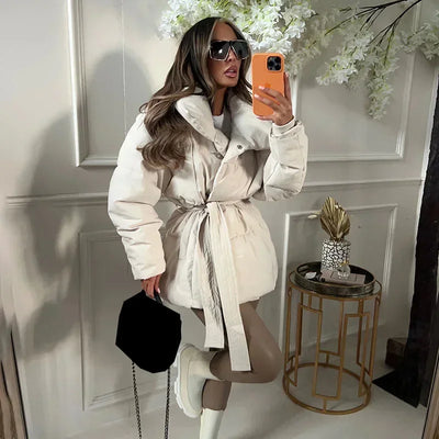 Yelena | Elegante gesteppte wattierte Jacke für Frauen für den warmen Winter