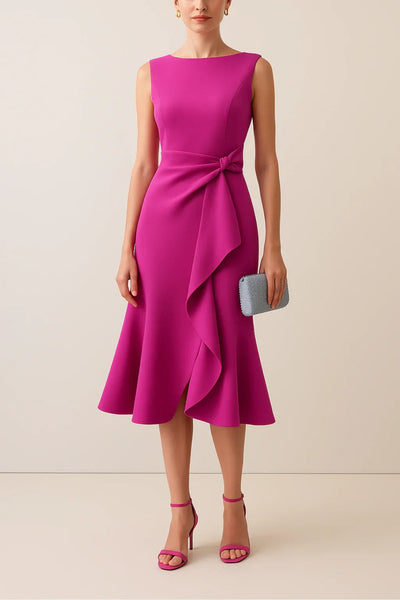 Sandra – Elegantes Abendkleid mit Schleifendetail