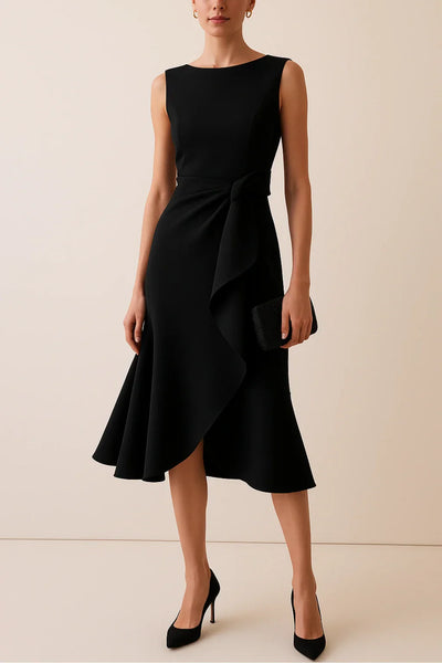 Sandra – Elegantes Abendkleid mit Schleifendetail