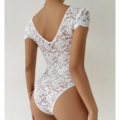 Renzel - sexy figurbetonter body mit spitze
