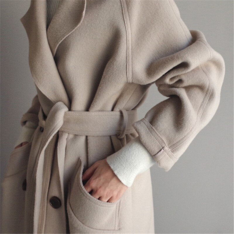 JANNA™- ELEGANTER LANGER MANTEL