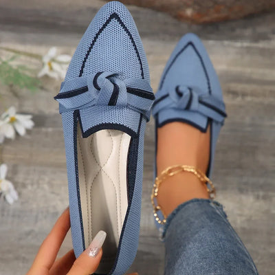 Juniper – Stilvolle flache Schuhe mit spitzer Spitze