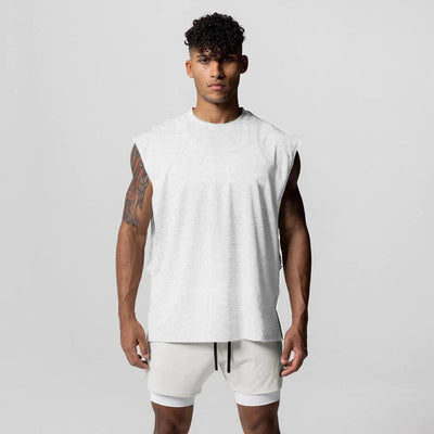 Julius – Rundhalsweste Mit Offenem Seitent