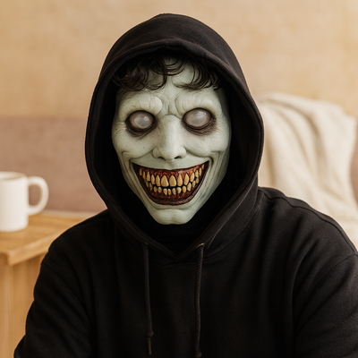 Gruselige Dämonenmaske – Halloween Cosplay Requisiten